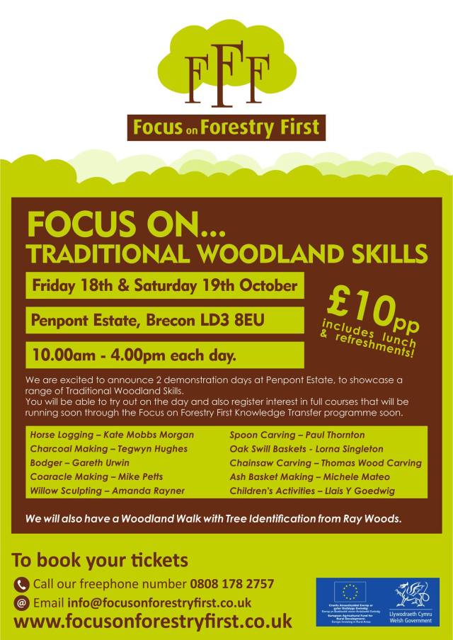 Focus on Forestry First Traditional woodland skills